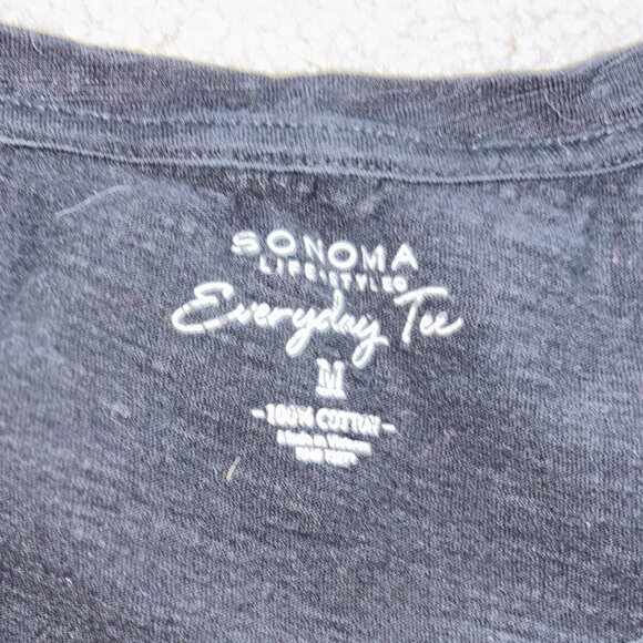 Bundle of 4 Slub Knit Sonoma Everyday T-Shirts M - Picture 3 of 9